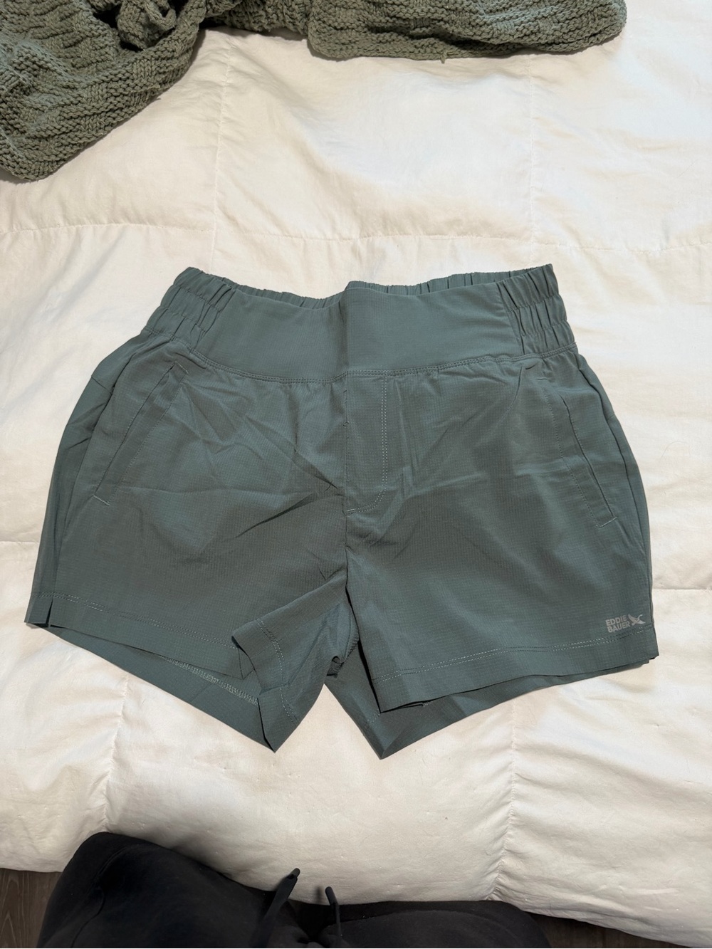 Women's Sage Green Performance Running Shorts